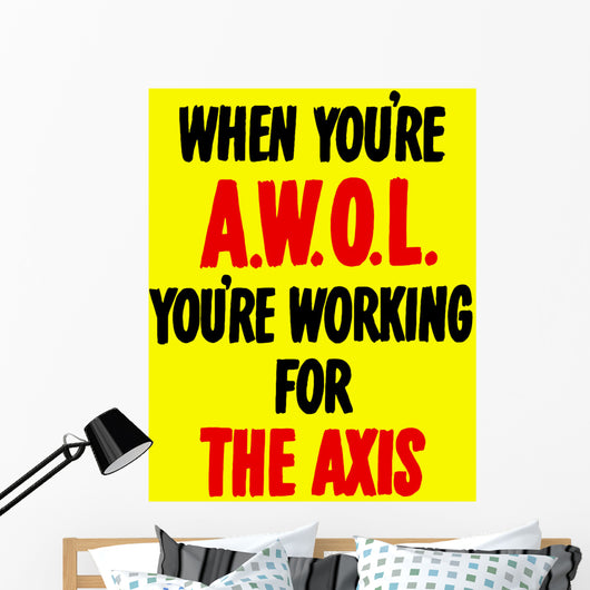 Vintage World War Ii Wall Decal Design 8
