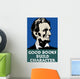 Vintage Wpa Propaganda Poster Wall Decal Design 1