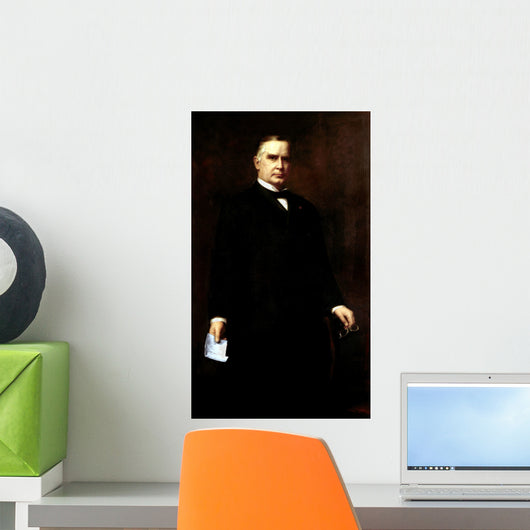 Digitally Restored Presidential Painting Wall Decal