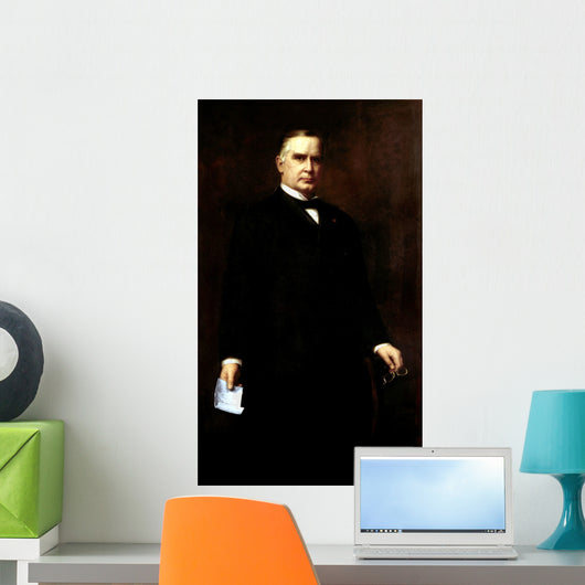 Digitally Restored Presidential Painting Wall Decal