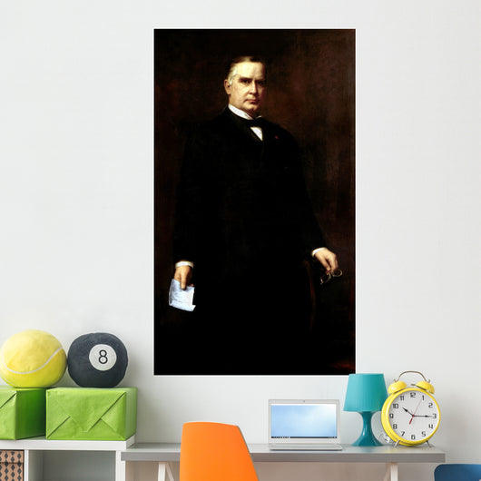 Digitally Restored Presidential Painting Wall Decal