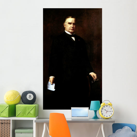 Digitally Restored Presidential Painting Wall Decal