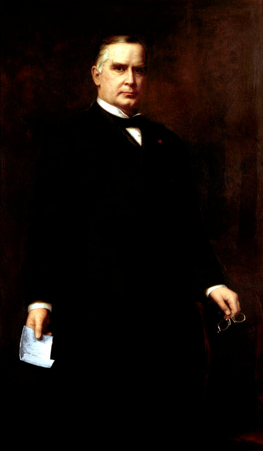 Digitally Restored Presidential Painting Wall Decal
