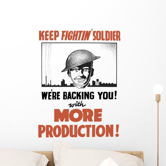 Vintage World War Ii Wall Decal Design 4