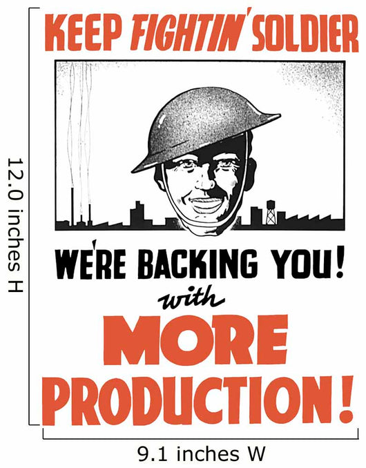 Vintage World War Ii Wall Decal Design 4