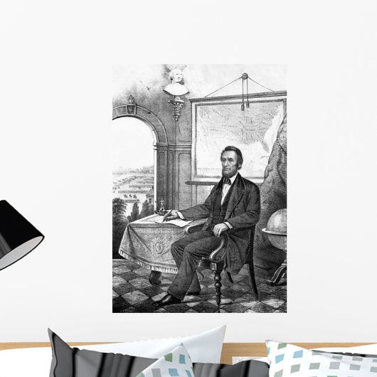 Digitally Restored Vintage Civil Wall Decal