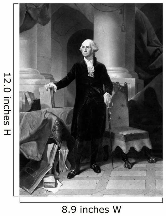 Vintage American History Print Wall Decal