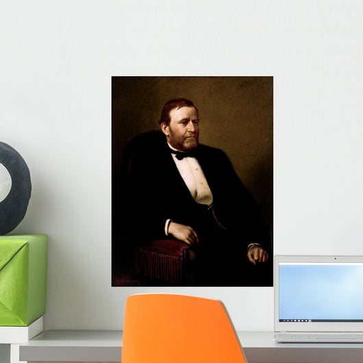 Vintage American History Painting Wall Decal Design 1