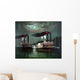 Vintage Print Featuring Race Wall Decal