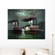 Vintage Print Featuring Race Wall Decal
