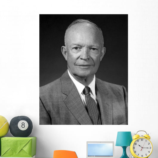 President Dwight Eisenhower Portrait Wall Decal