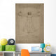 Leonardo Da Vinci's Vitruvian Wall Decal