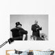 Vintage Photo President William Wall Decal