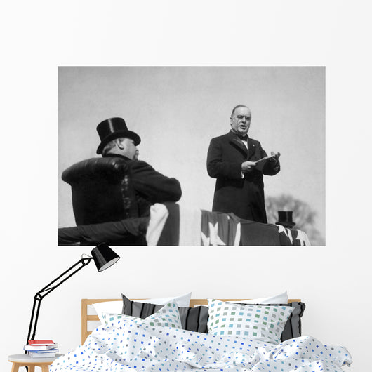 Vintage Photo President William Wall Decal