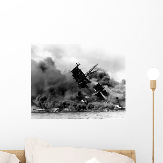 Uss Arizona Burning after Wall Decal