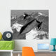 Sr-71b Blackbird Flying across Wall Decal