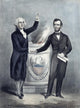 President Washington and President Wall Decal