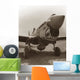 Vintage World War II Fighter Plane Wall Decal