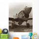 Vintage World War II Fighter Plane Wall Decal