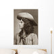 Portrait American Sharpshooter Annie Wall Decal