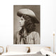 Portrait American Sharpshooter Annie Wall Decal