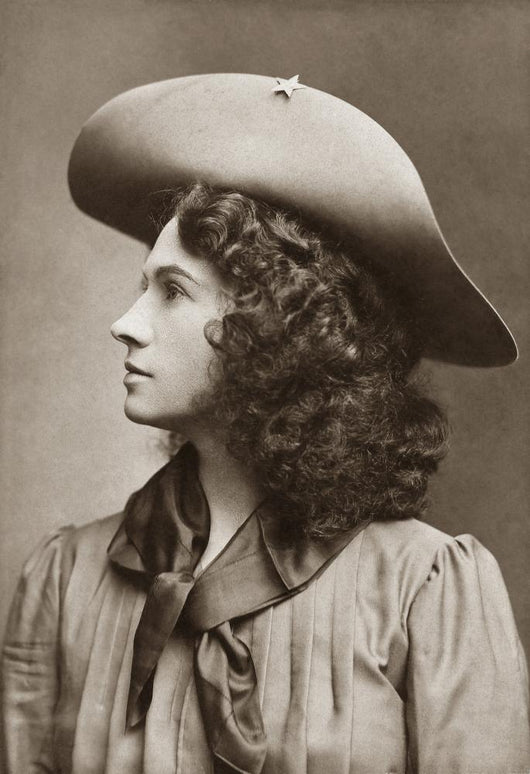 Portrait American Sharpshooter Annie Wall Decal