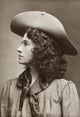 Portrait American Sharpshooter Annie Wall Decal