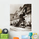 Locomotive Derailment Montparnasse Station Wall Decal