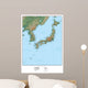 Geography Map Japan Wall Decal