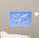 Clouds Forming Shape Earth's Wall Decal