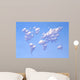 Clouds Forming Shape Earth's Wall Decal