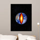 Earth with Center Cutaway Wall Decal