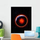 Exaggerated Depiction Global Warming Wall Decal