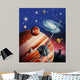 Montage Universe Featuring Astronomical Wall Decal