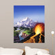 Montage Earth's Features Including Wall Decal Design 2