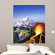 Montage Earth's Features Including Wall Decal Design 2