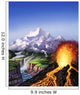 Montage Earth's Features Including Wall Decal Design 2