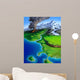 Montage Earth's Features Including Wall Decal Design 1