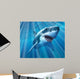 Great White Shark with Wall Decal