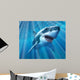Great White Shark with Wall Decal