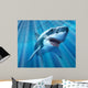 Great White Shark with Wall Decal
