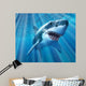 Great White Shark with Wall Decal