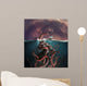 Fantastical Depiction Legendary Kraken Wall Decal