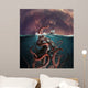 Fantastical Depiction Legendary Kraken Wall Decal