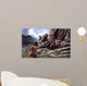 Neanderthals Hunt Cave Bear Wall Decal