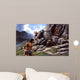 Neanderthals Hunt Cave Bear Wall Decal