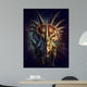 Full Horned Dinosaur Styracosaurus Wall Decal