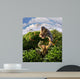 Brachiosaurus with Young above Wall Decal