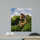 Brachiosaurus with Young above Wall Decal