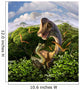Brachiosaurus with Young above Wall Decal